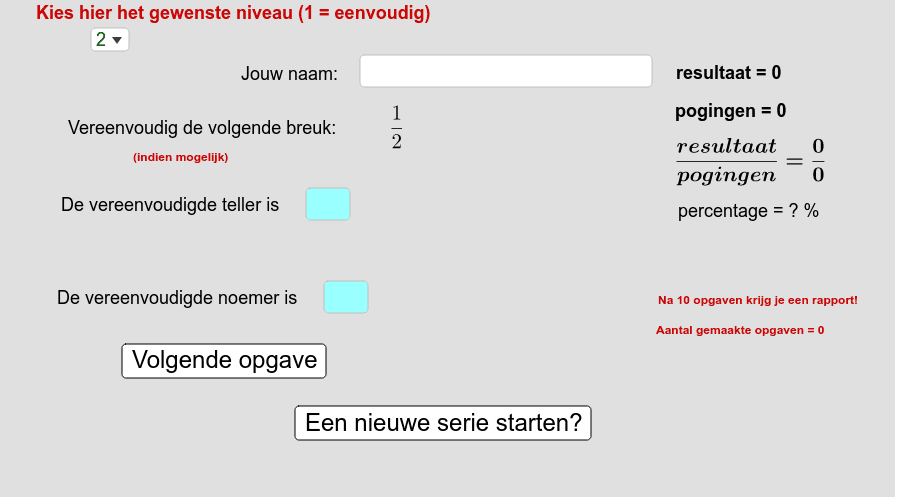 Ict Opdracht G G Geogebra