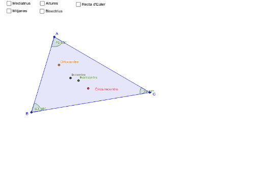 Recta D Euler Geogebra