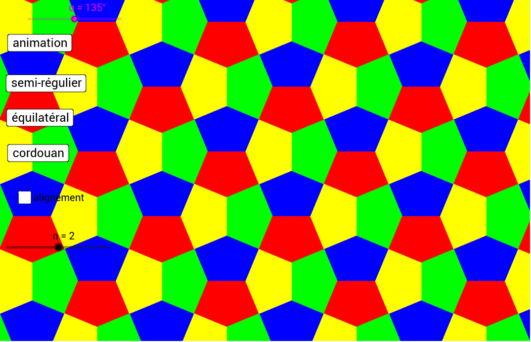 Pavage Du Caire Geogebra