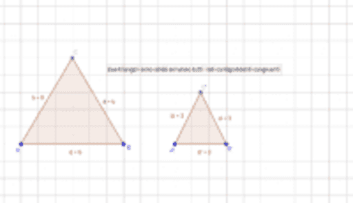 Terzo Criterio Di Similitudine GeoGebra