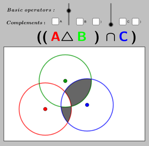 How To Draw Venn Diagram In Geogebra