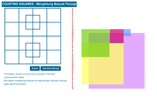 Counting Square GeoGebra