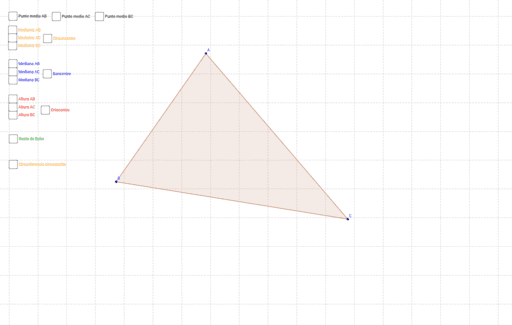 Recta De Euler Geogebra