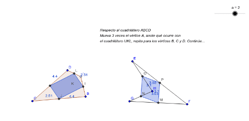 Conjetura de los Puntos Medios del Cuadrilátero GeoGebra