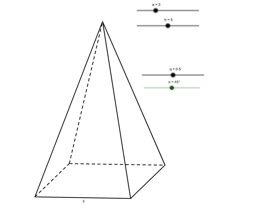 Schr Gbild Quadratische Pyramide Geogebra