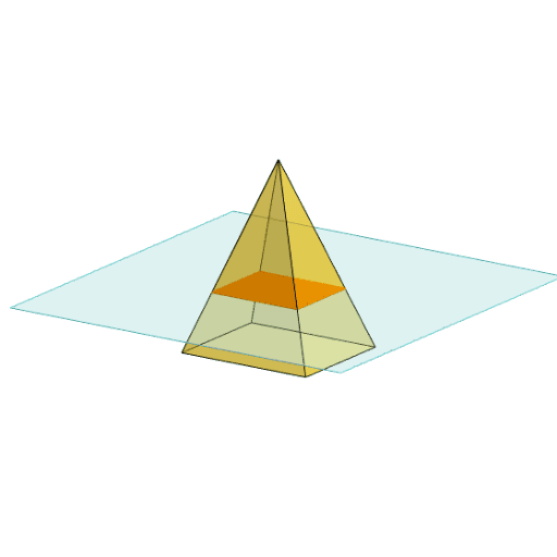 Sections Of Rectangular Pyramids Geogebra