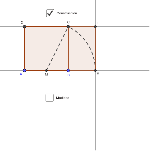 Construcci N Rect Ngulo Ureo Geogebra