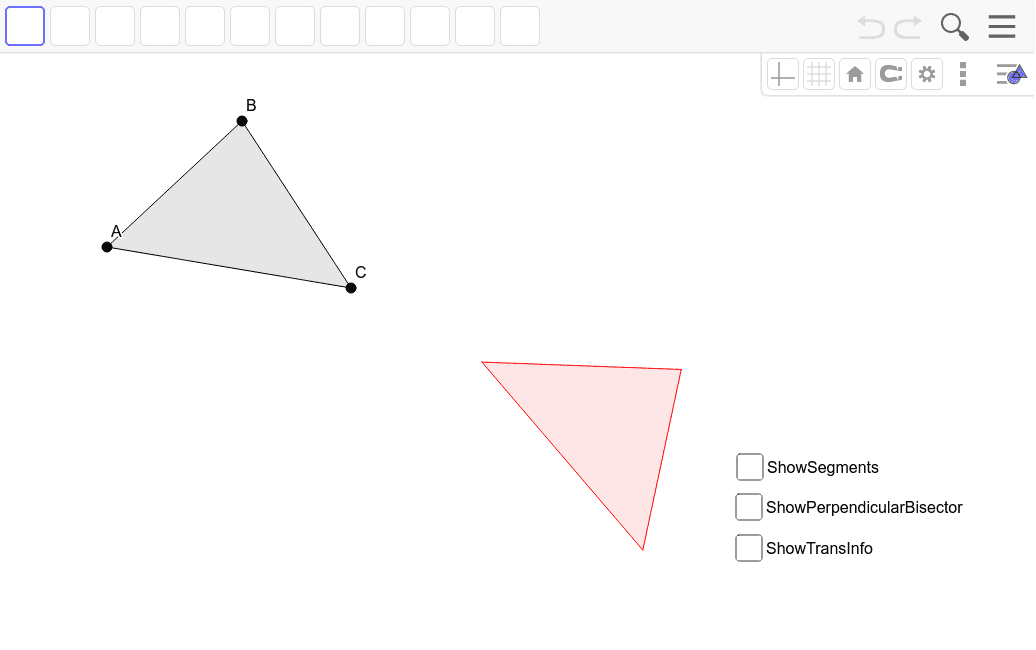 Discover A Reflection Geogebra