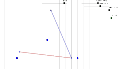 Curves With Straight Lines GeoGebra