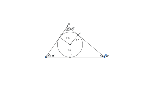 Incenter Geogebra