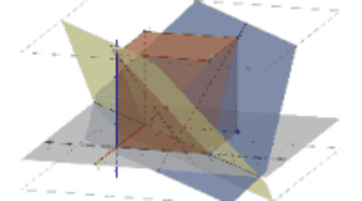 Hoek Tussen Twee Vlakken GeoGebra