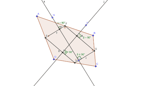 Puntos Medios De Un Cuadril Tero Forman Un Paralelogramo Geogebra