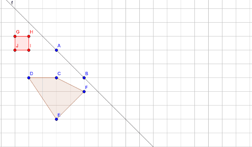 Spiegeling Oefening Vierhoek 2 GeoGebra