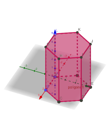 Construcciones En Geogebra Prisma Hexagonal GeoGebra