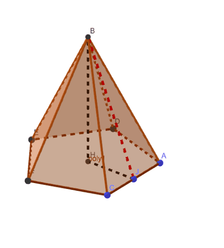 Slant Height Pyramid Geogebra