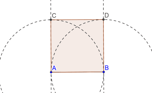 Construcci N B Sica De Un Cuadrado Geogebra