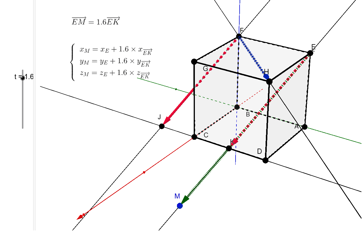 Vecteurs De L Espace Geogebra