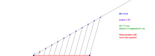 Divisione Di Un Segmento In Parti Uguali Es 5 Pag 29 GeoGebra