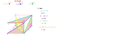 Diagonalen Im Quader Geogebra