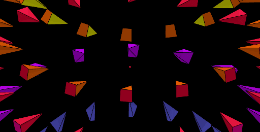 The Sphere Exploded Into Thousands Of Pyramids Geogebra