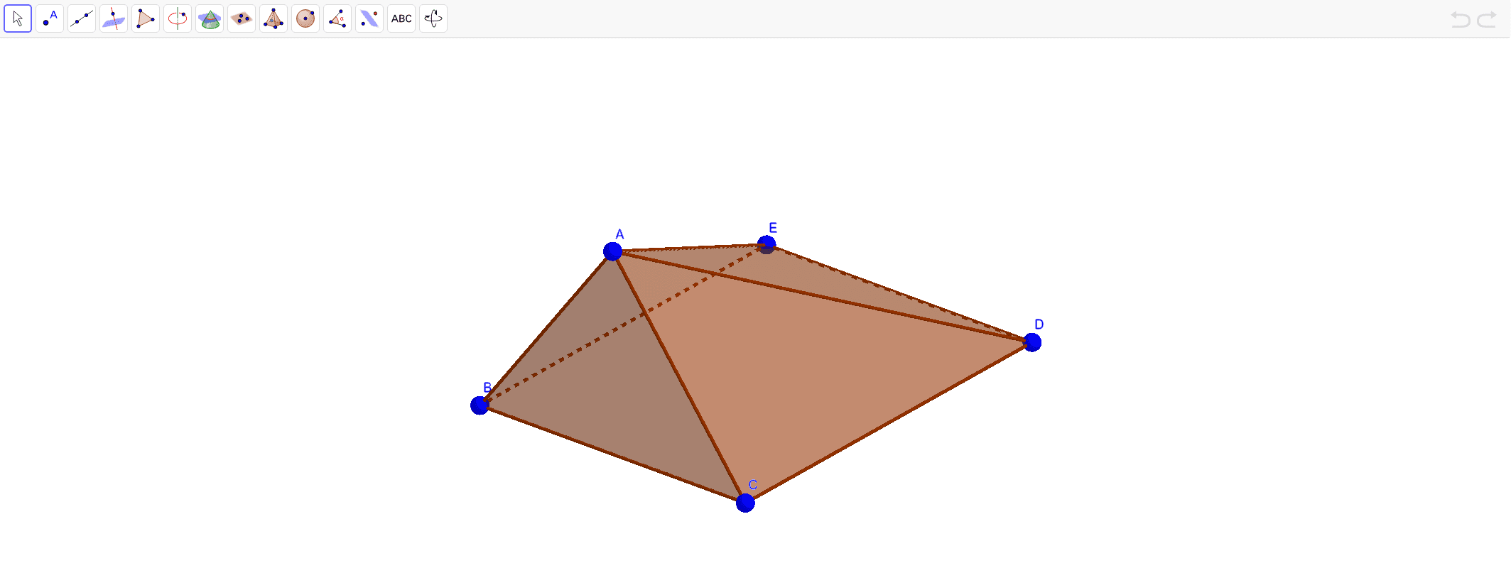 how to draw a rectangular pyramid