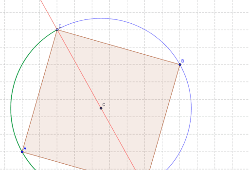 Quadrilater amb diagonals de la mateixa mida. – GeoGebra