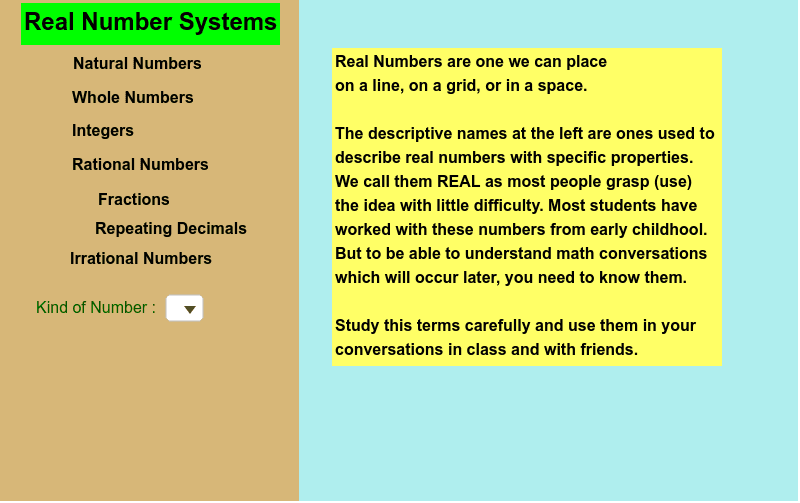 What Is the Real Number System?