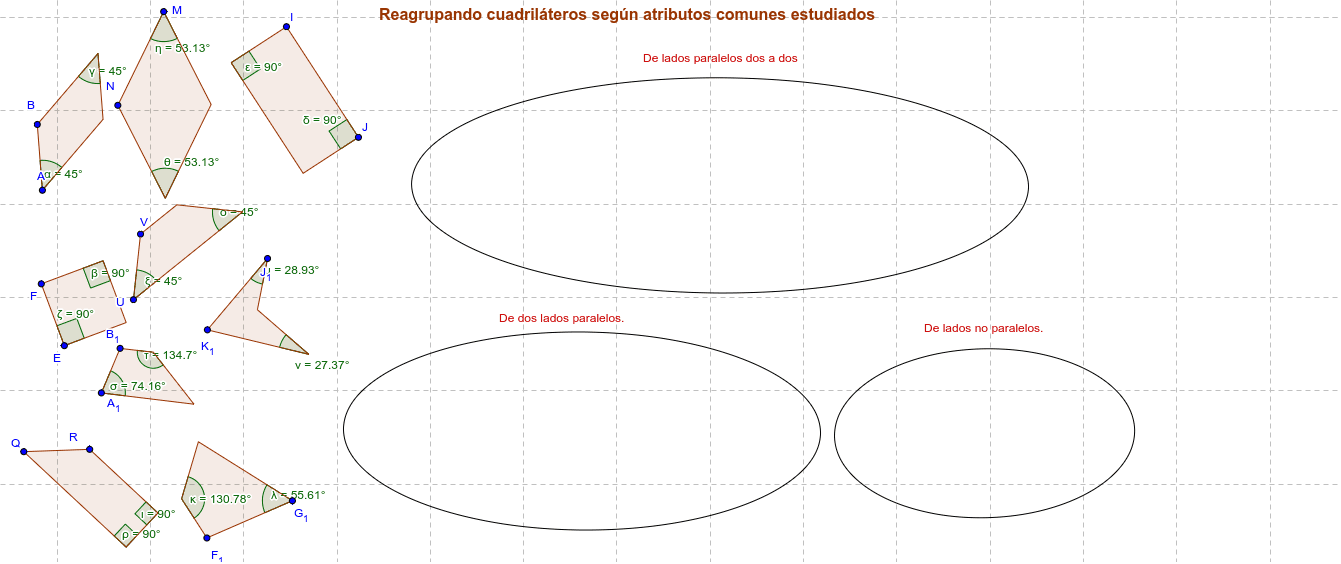 Clasificación De Cuadriláteros – GeoGebra