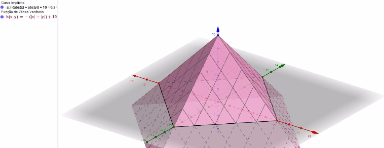 [size=85]Figura 3 - Pirâmide do Louvre no GeoGebra. Fonte: as autoras*, 2017[/size]