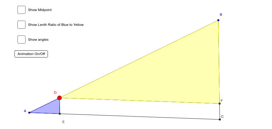 Similar Triangles Geogebra 5704