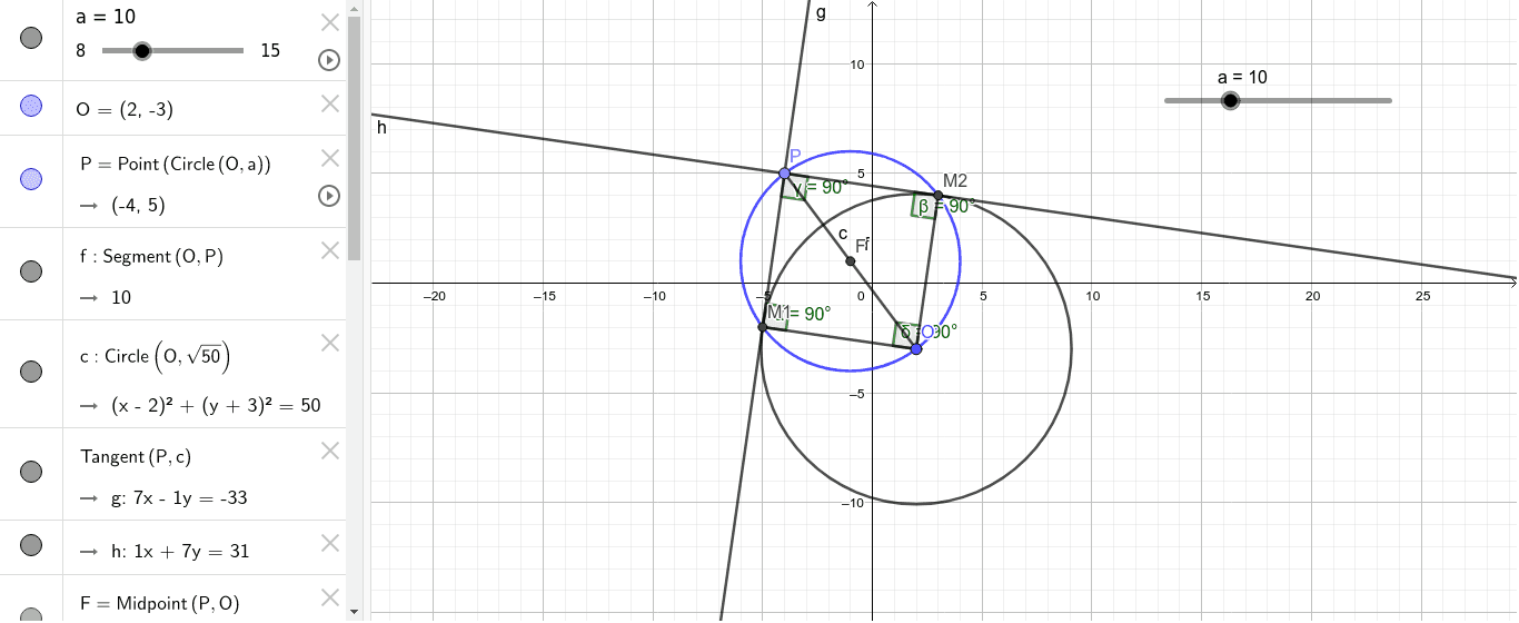 Thalesz – GeoGebra