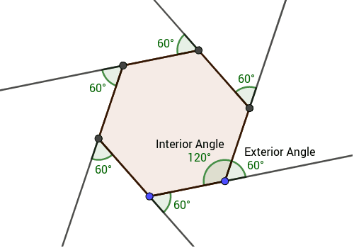 Descubrir 114+ imagen interior angles of a regular polygon ...