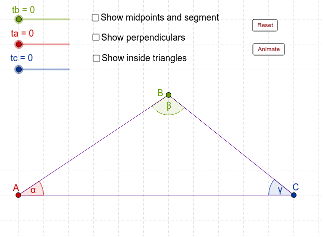 Animation Of Angle Sum Of Trianglein Kopyası Geogebra 7941