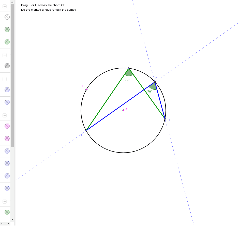 Angles In The Same Segment Geogebra 7645