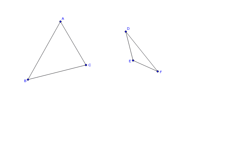 shapes of triangles – GeoGebra