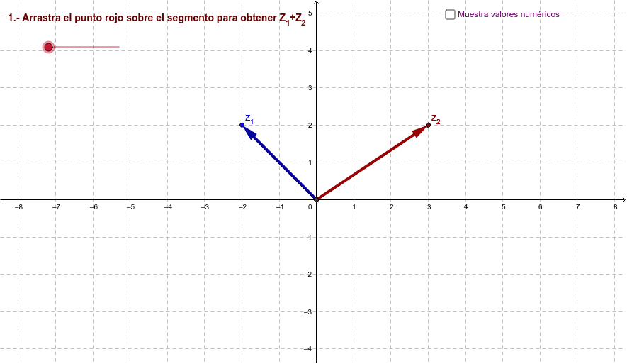 Suma De Numeros Complejos En Forma Cartesiana Geogebra