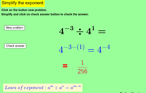 Laws of exponent Practice sheet-1 – GeoGebra