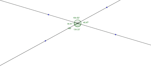 Linear Pair/Vertical Angles – GeoGebra