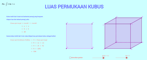  Luas Permukaan Kubus  GeoGebra