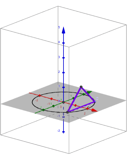 volume of isosceles right triangle