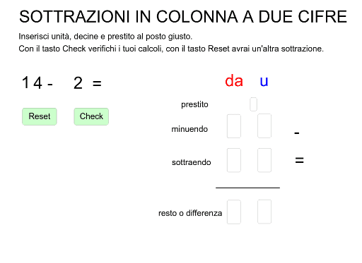 Sottrazioni sulla linea del 20 – GeoGebra