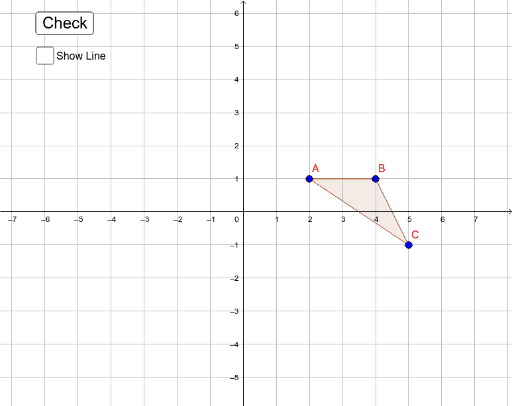 Reflection over Y=X – GeoGebra