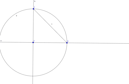 Start, 45 degree angle – GeoGebra