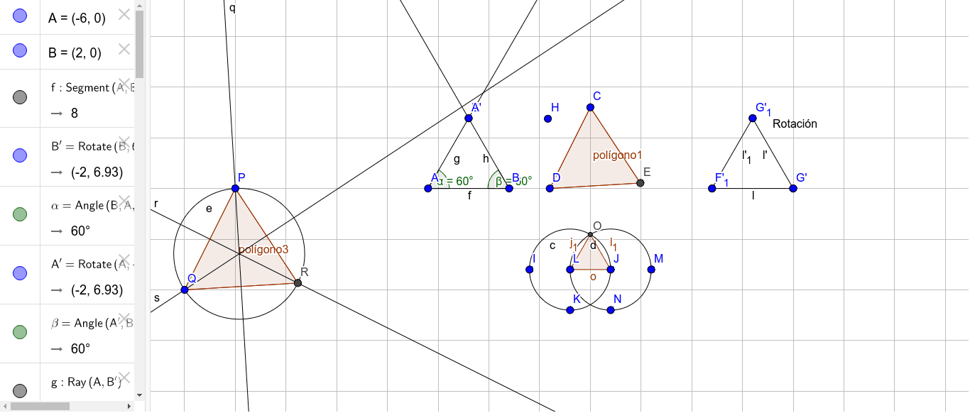 Mis Formas De Construir Un Triángulo Equilatero Geogebra 2448