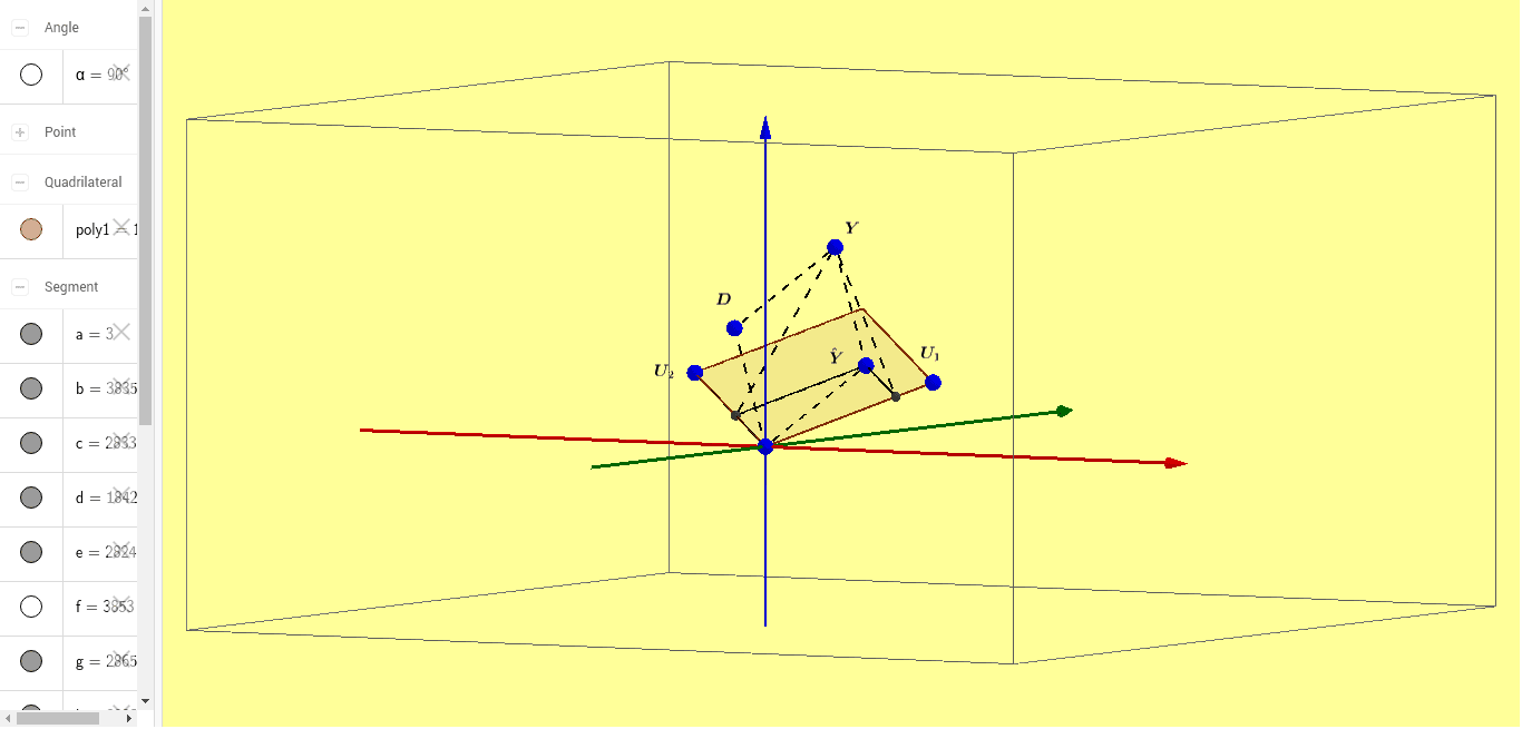 Orthogonal Projection   GeoGebra