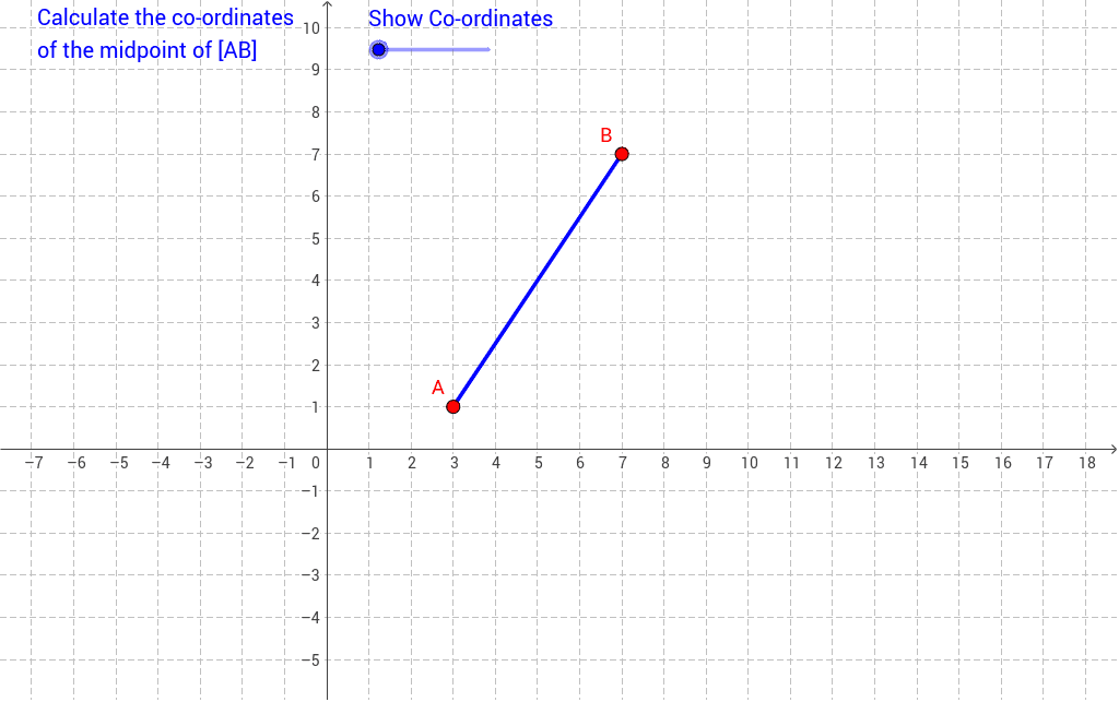 Finding Midpoint Geogebra 6353