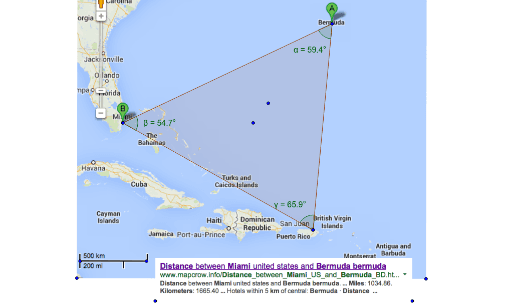 Bermuda Triangle – GeoGebra