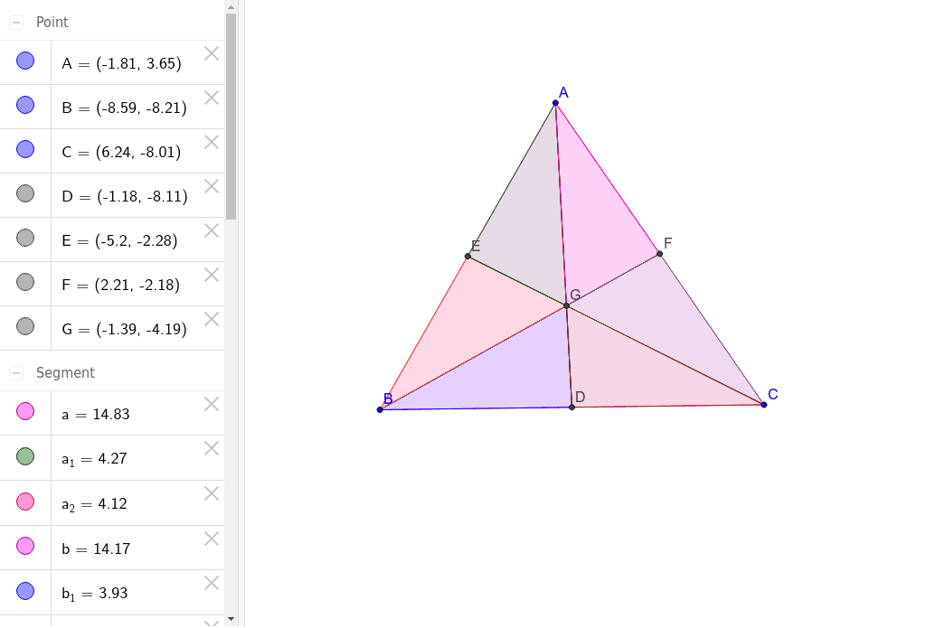 Medians and Altitudes – GeoGebra