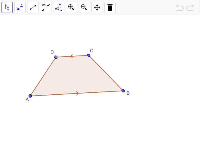 Properties of Trapezoids – GeoGebra