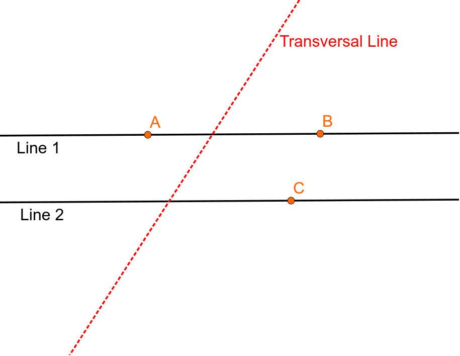 Transversal Line – GeoGebra